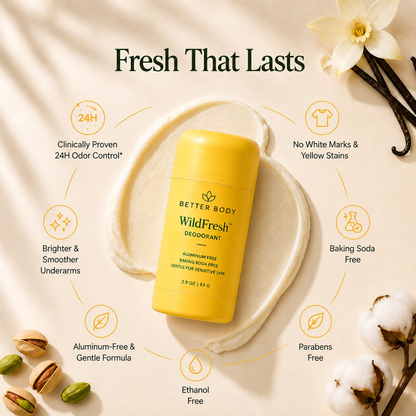 Better Body WildFresh deodorant — Fresh that lasts