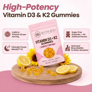 High-potency D3 + K2 formula