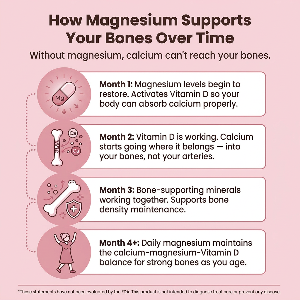 Bone support over time