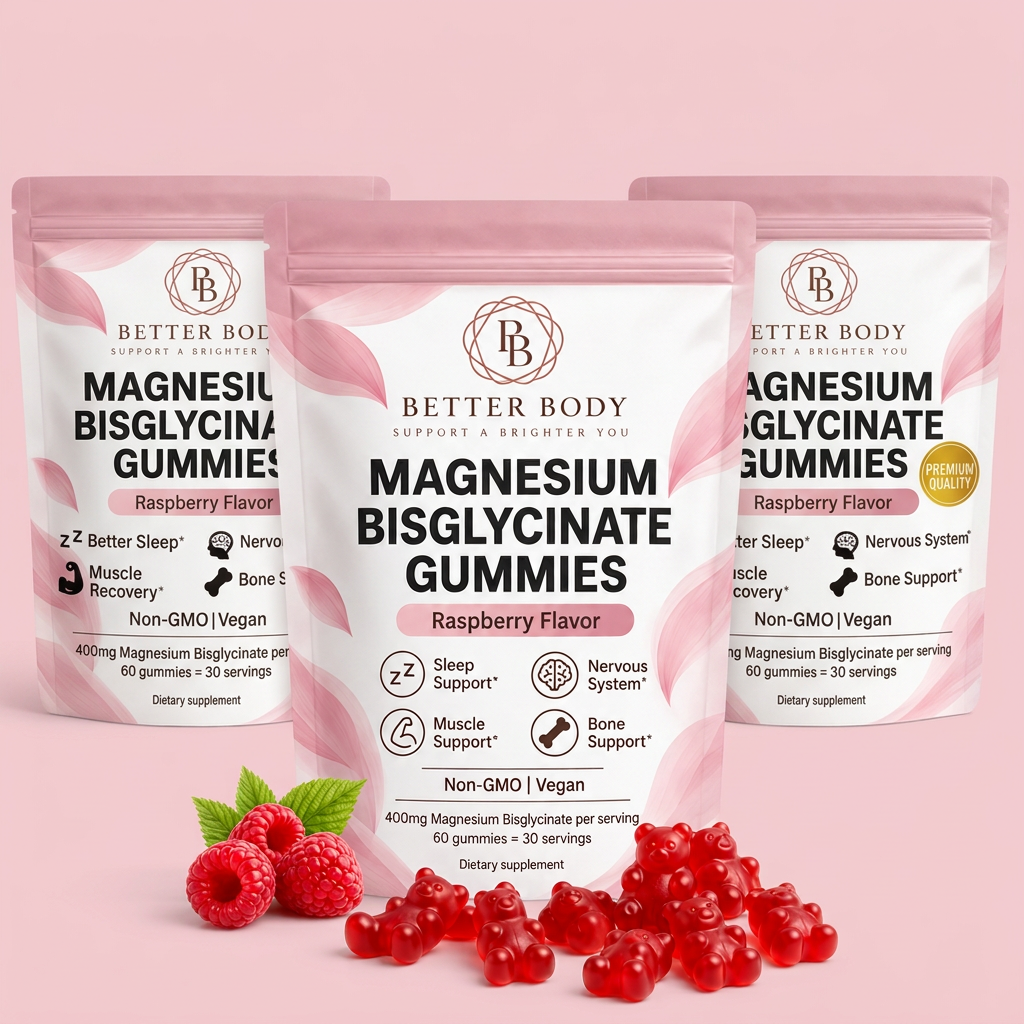 Better Body magnesium 90-day supply, 3 bags