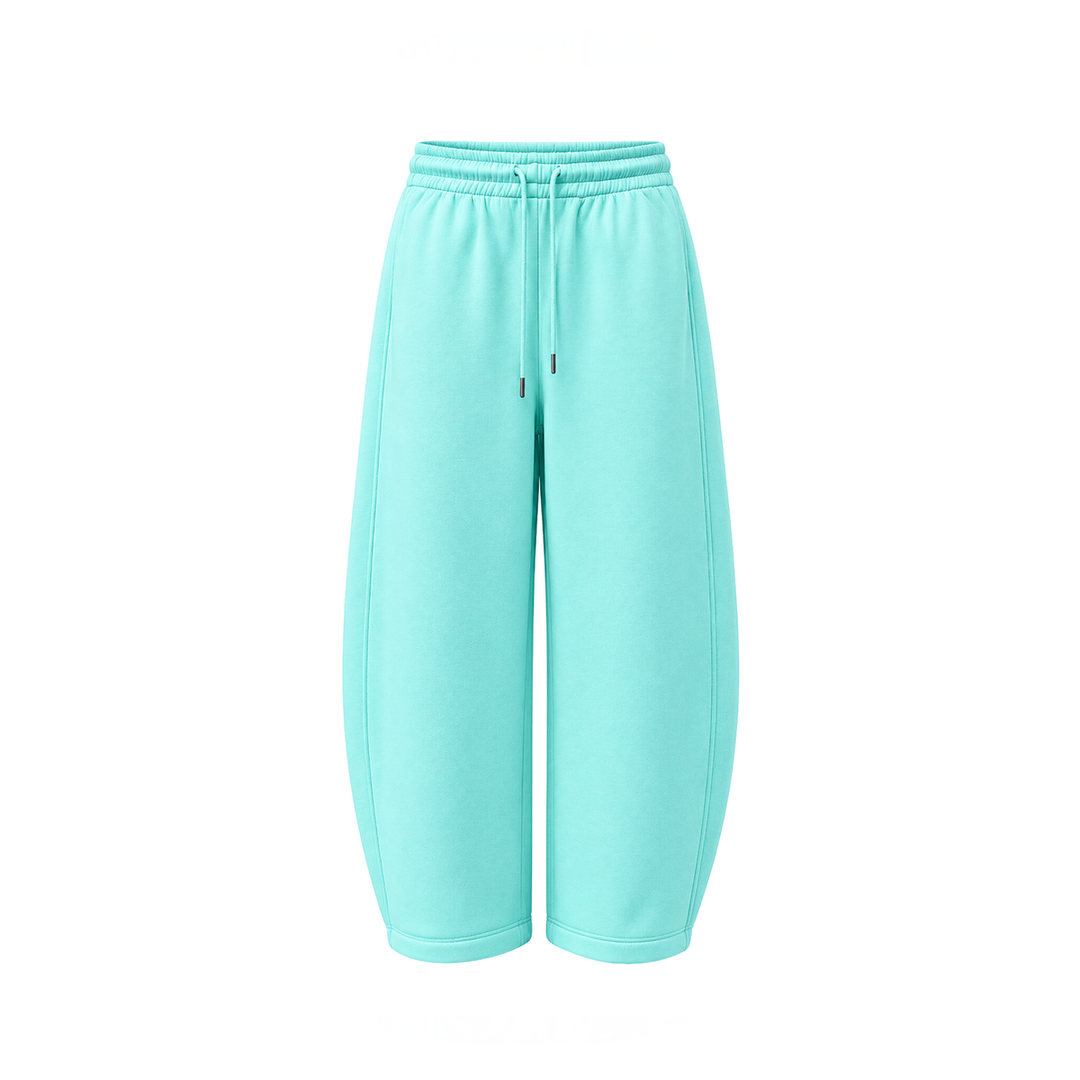 Sculpt baggy sweatpants in blue