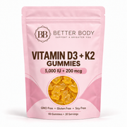 Better Body Vitamin D3 + K2 Gummies