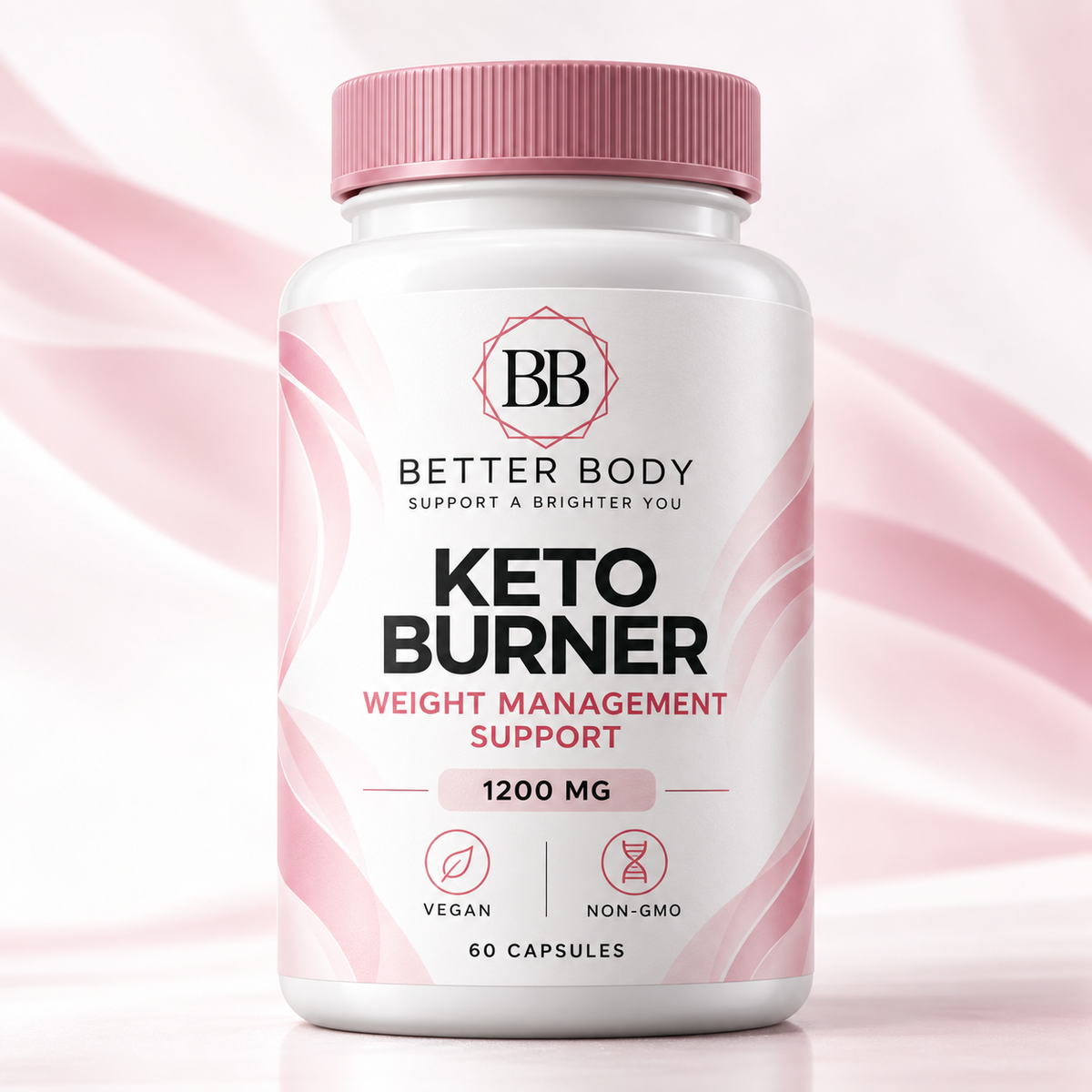 Better Body 30-Day Reset with one Keto Burner bottle